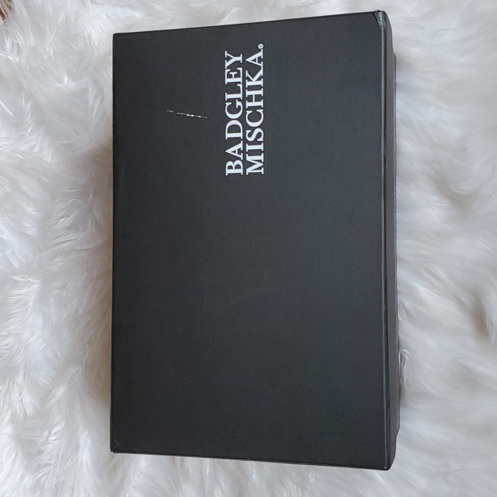 NIB Badgley Mischka 'Telissa' Kitten Heel Sandal, 5.5 - Picture 12 of 15